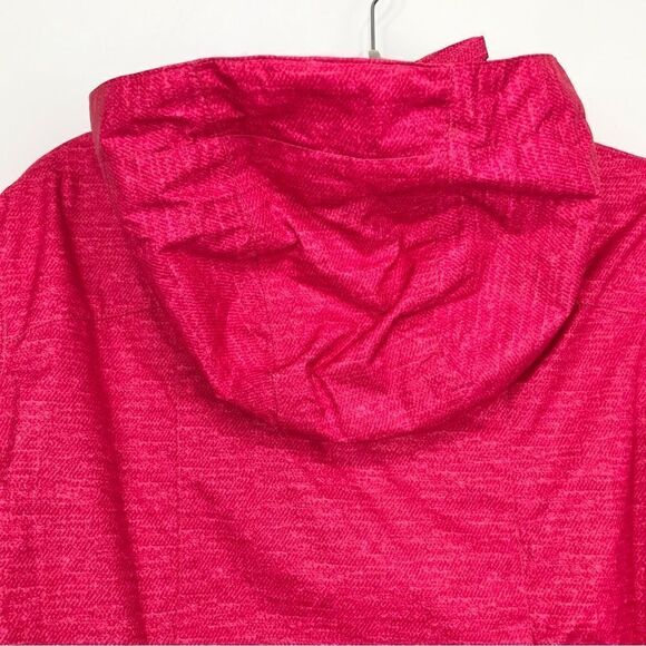 Pulse Bright Pink Waterproof Detach Hood Vented Winter Ski Performance Jacket - Picture 8 of 16